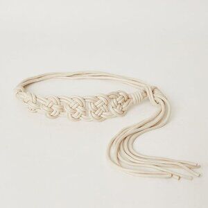 NWOT B-Low the Belt Cordelia Belt in Bone/Ivory - One Size